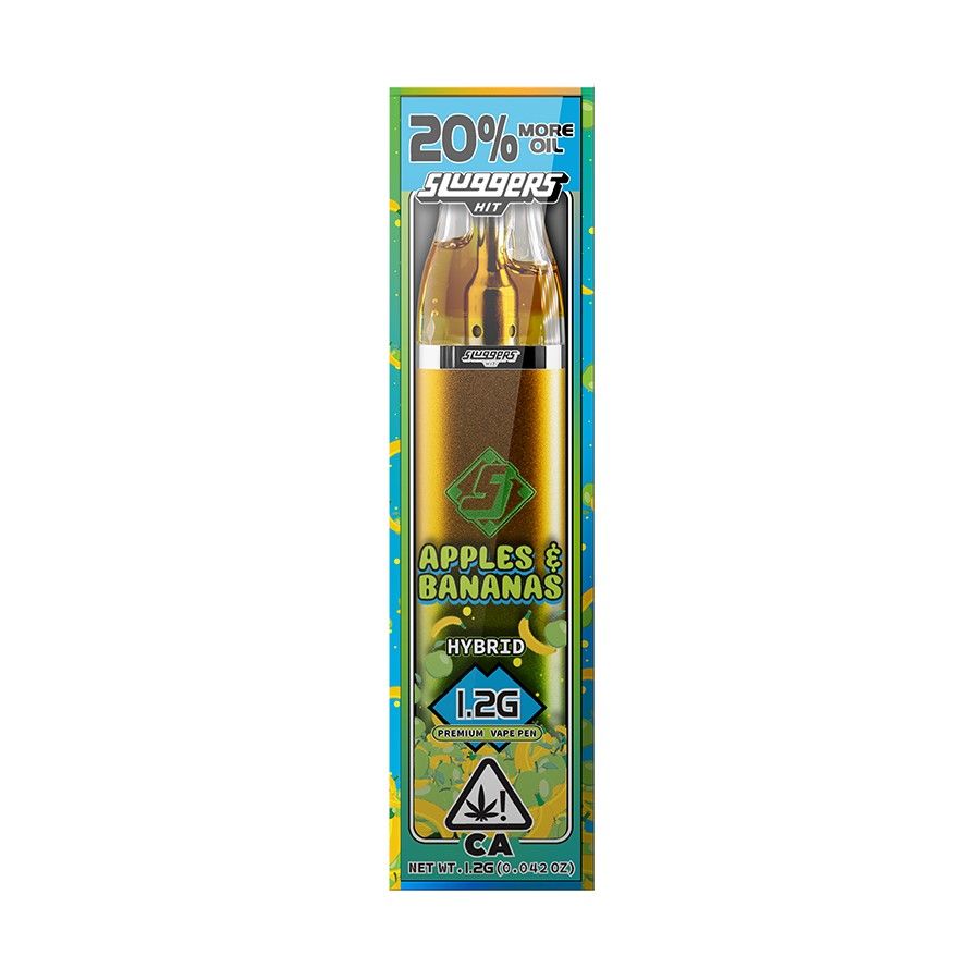 Sluggers AIO Vape Apples & Bananas 1.2g