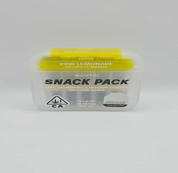 Boutiq Mini Joints (5ct) - Pink Lemonade w/ Mango