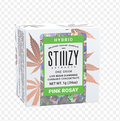 STIIIZY EXTRACTS - 1G LIVE RESIN - PINK ROSAY