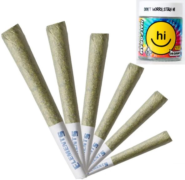Hi Canna Z-Pie .5g Preroll 14pk 24%