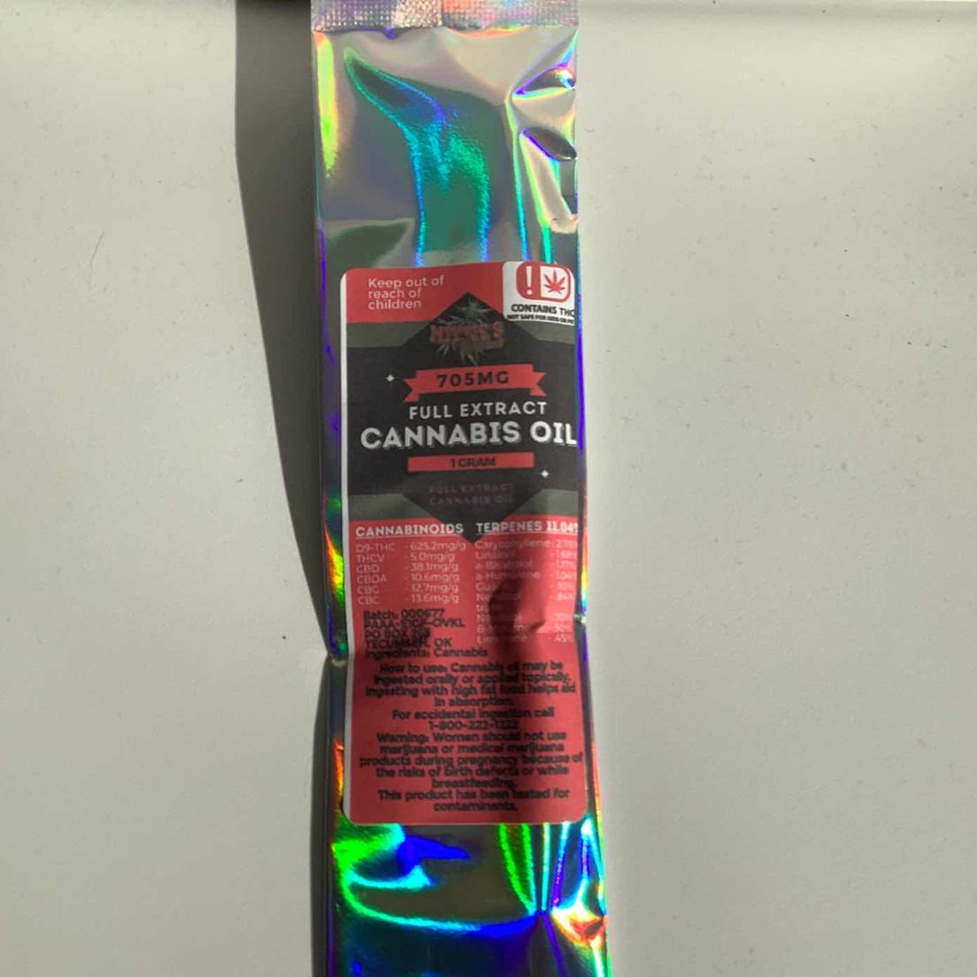 Mittie's Medicinals 1g FECO/RSO