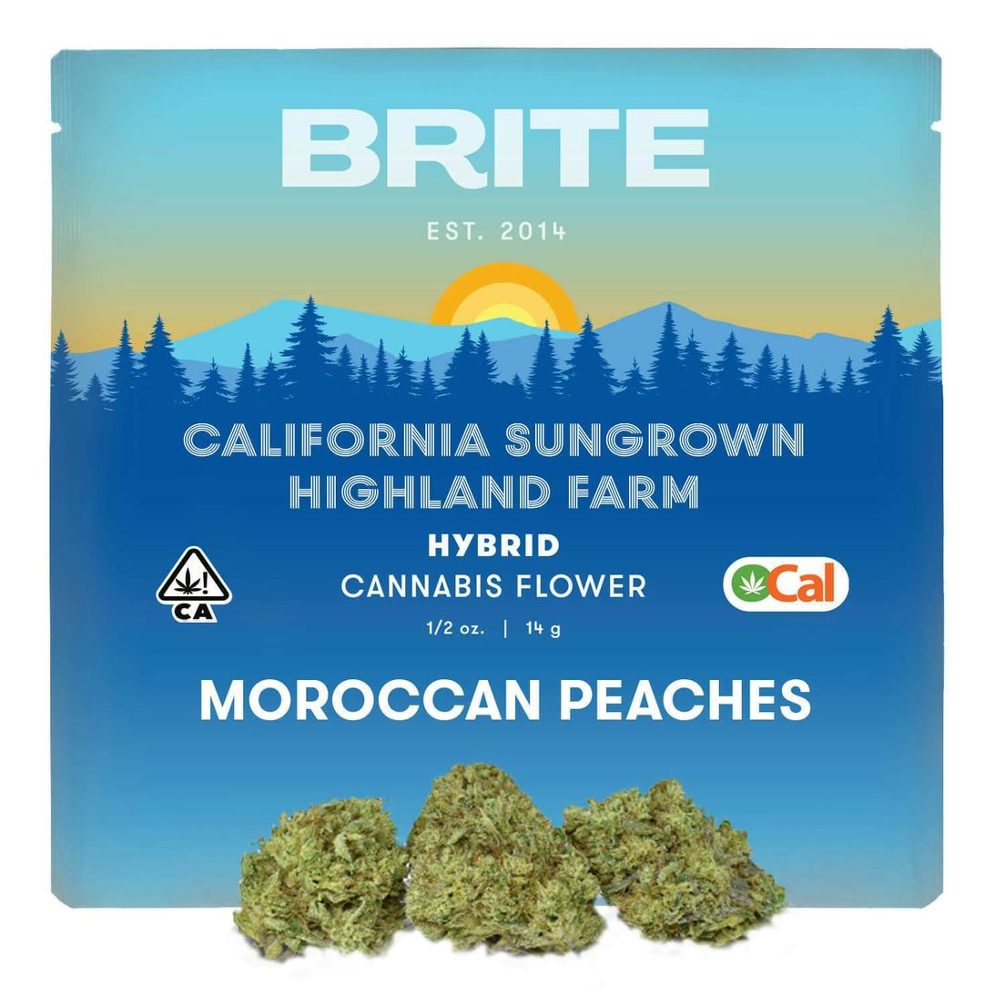 Brite Labs Moroccan Peaches 14g 30%