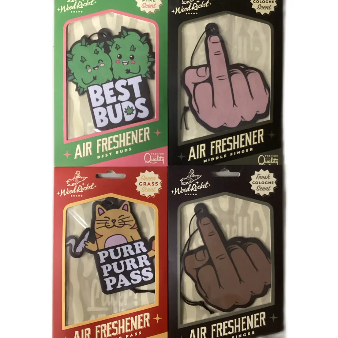 Air Freshener (Middle Finger, Best Buds, Purr Purr Pass)