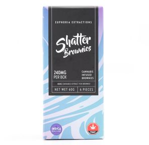 SHATTER BROWNIE - INDICA (240MG)