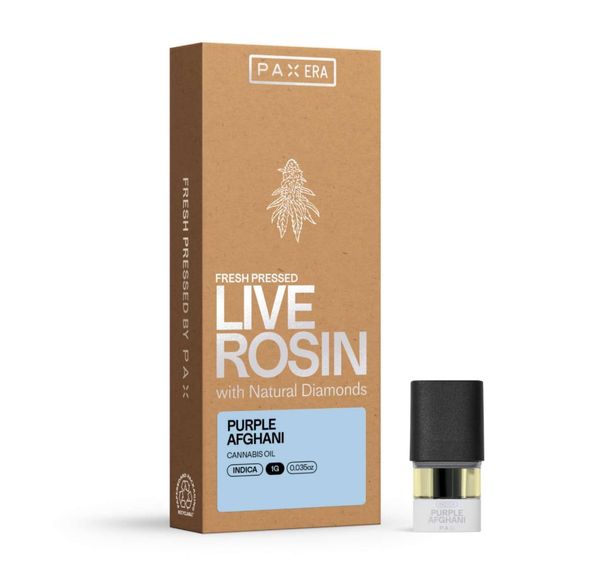 PAX- Purple Afghani Live Rosin Pod 1g (I)