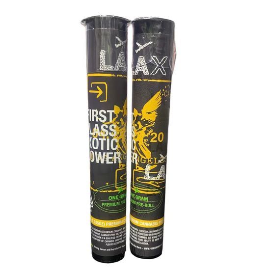 D. LAX 1g Premium Flower Pre Roll - Candy Runtz (H)