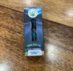 Cartridge - Granddaddy Purple 1g 1:1 THC:CBD by Cosmic Seaweed 35.60% - CBD 23.24% - Terps 2.25% - Indica - 8722