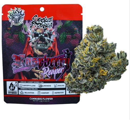Smoken Promises Flower Raspberry Reaper 3.5g