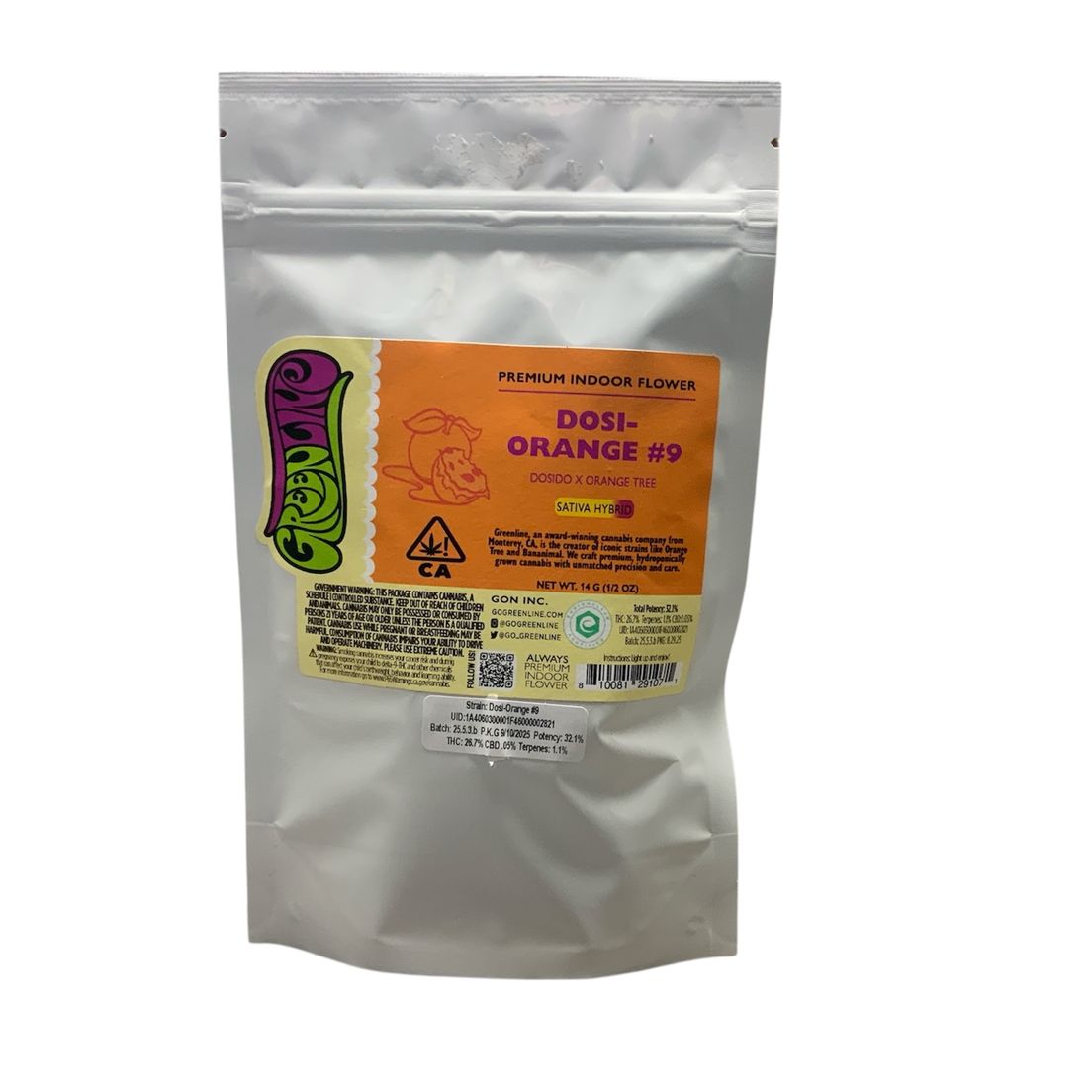 GREENLINE - Dosi-Orange #9 14g