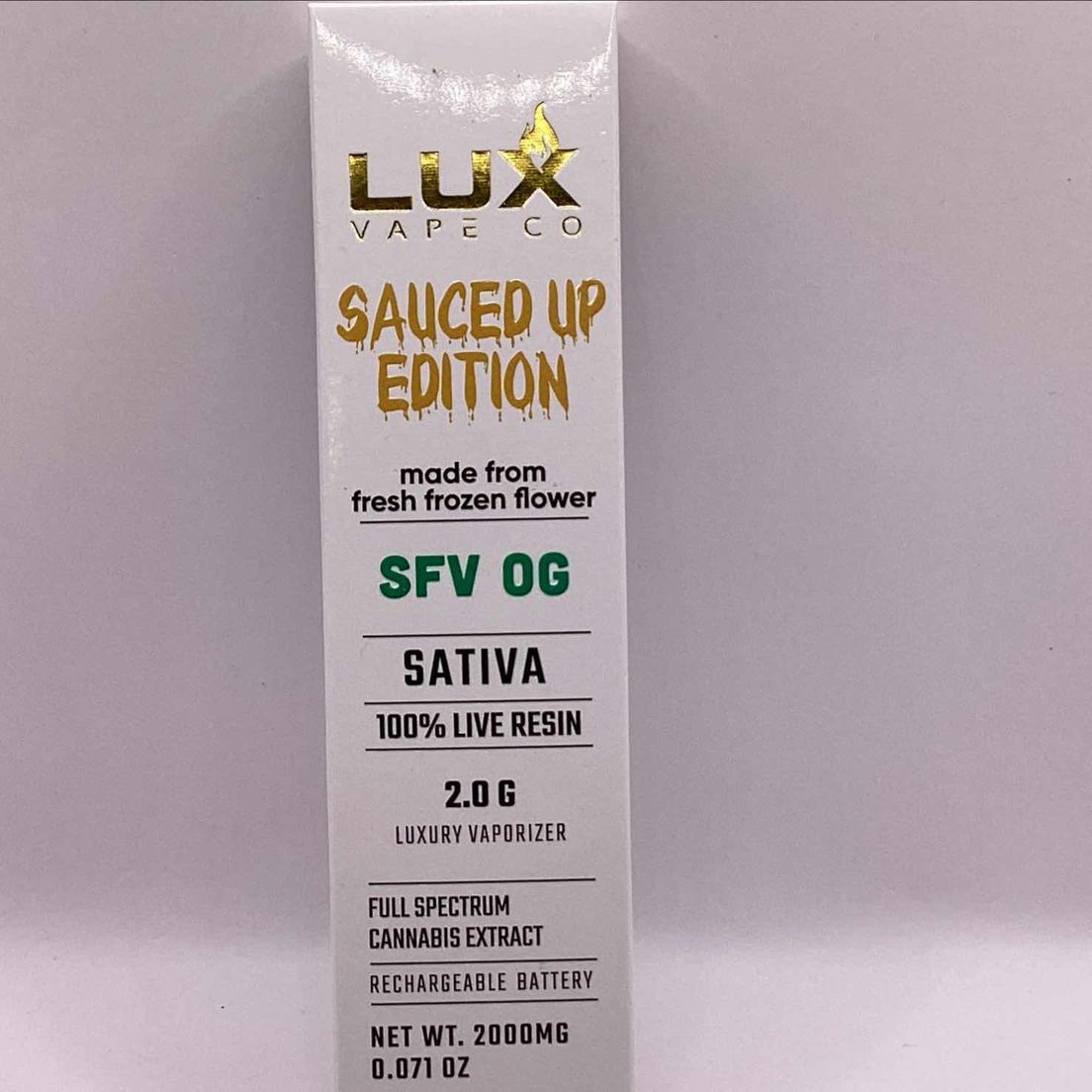 Lux - Disposable - SFV OG - 2G