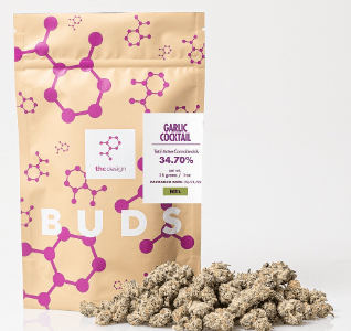 THC Design - Garlic Cocktail - Smalls - 28g - Indica