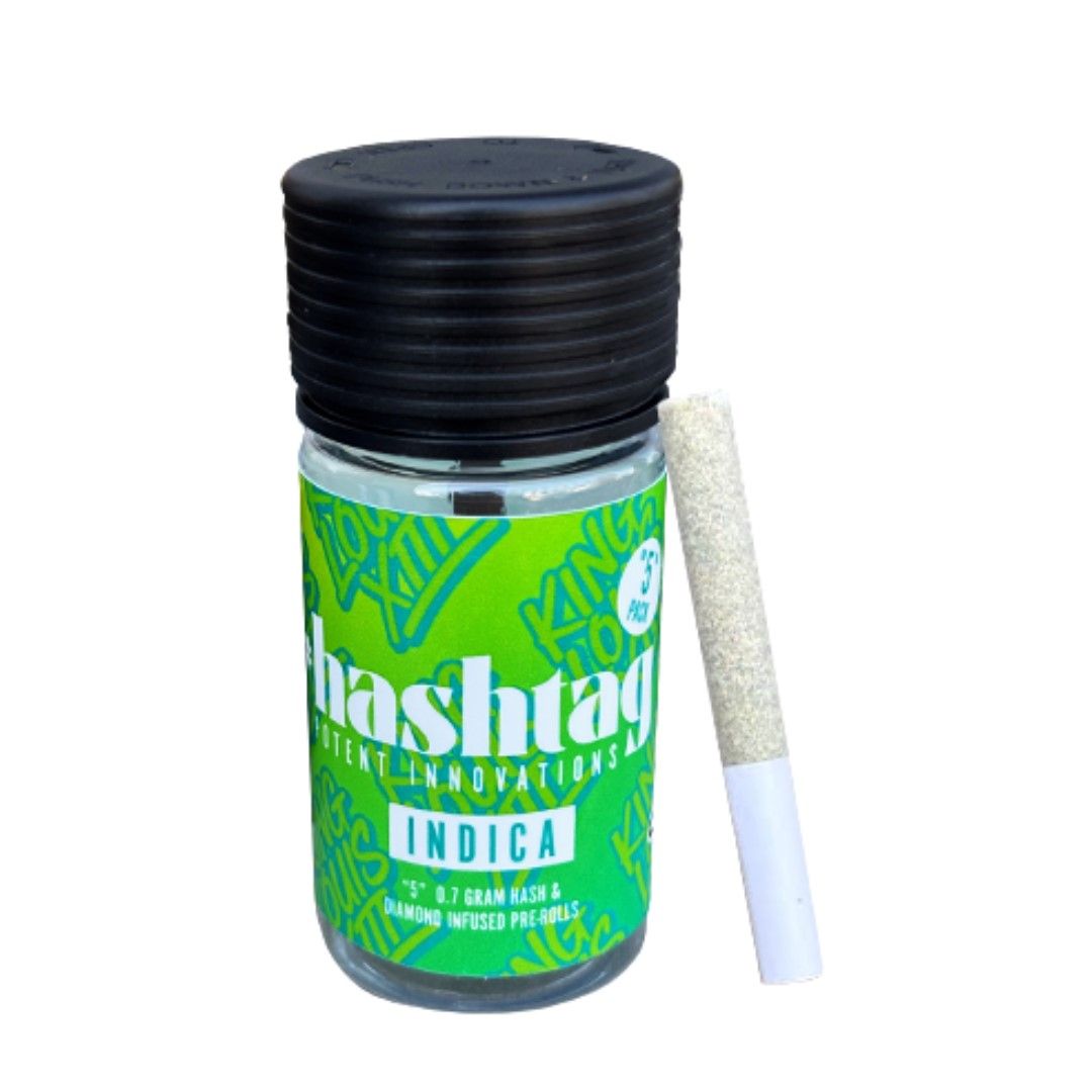 Hashtag Infused Pre-roll 5pk King Louis XIII 3.5g