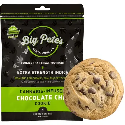 Big Pete's Chocolate Chip Cookie Extra Strength Indica 100mg
