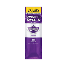 Grape Swisher Sweets 2 Pack Cigarillos