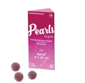 Pearls Gummies Pomegranate 4:1 CBD / THC
