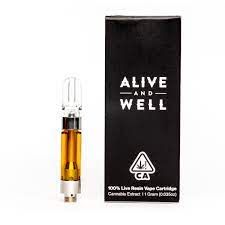 Alive and Well - Blueberry Cookies - 1g - Live Resin Cartridge - Hybrid