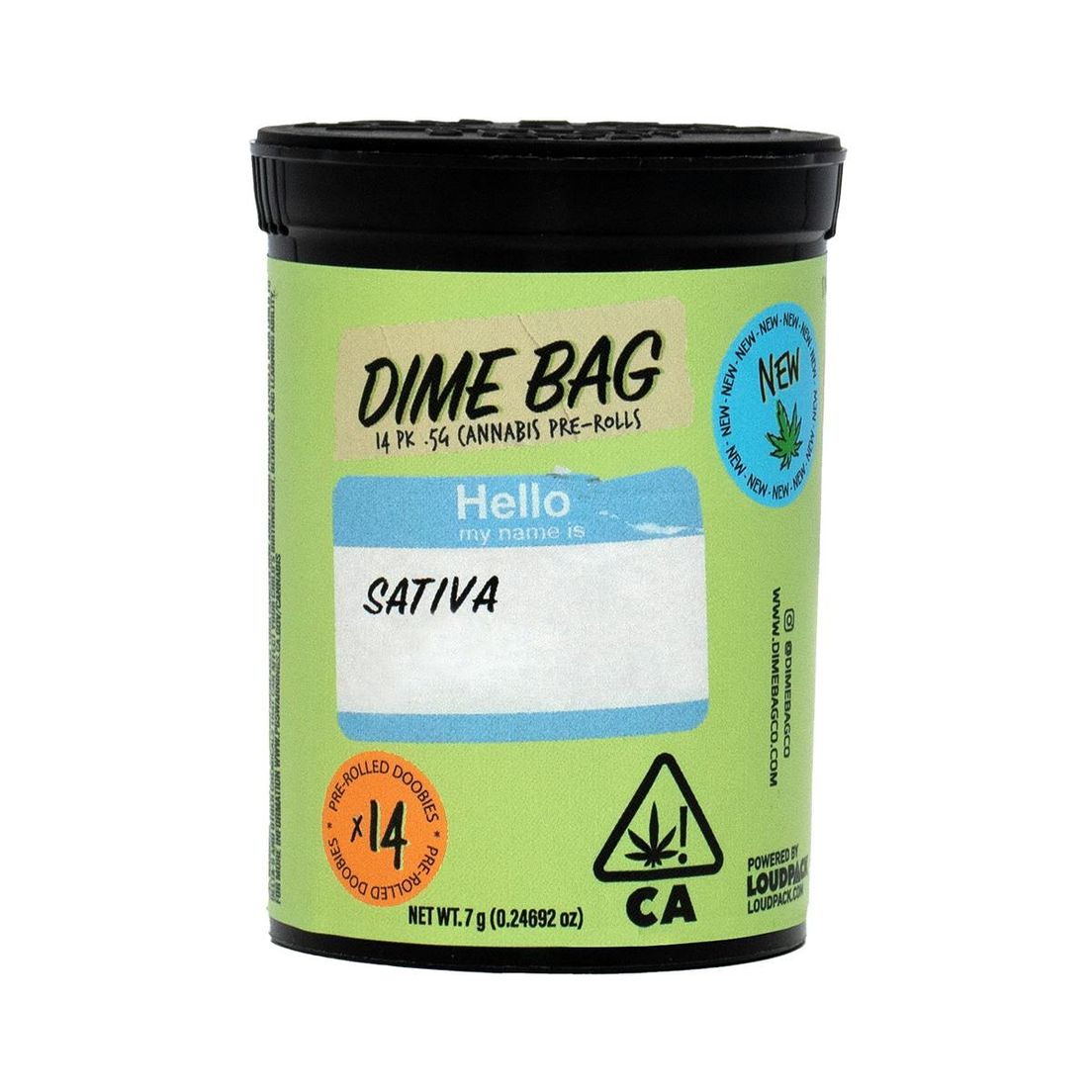 Dime Bag - (x14) .5g Prerolls - 7g - Chernobyl
