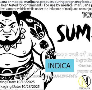 NIRVANA EXTRACTS SUMI INK PRE ROLL 1G