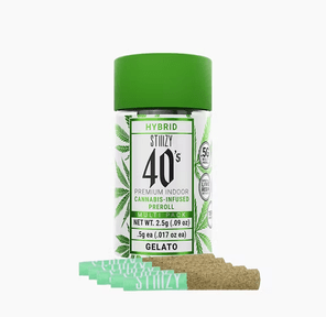 Stiiizy 40's Infused Pre-roll Pack Gelato 2.5g