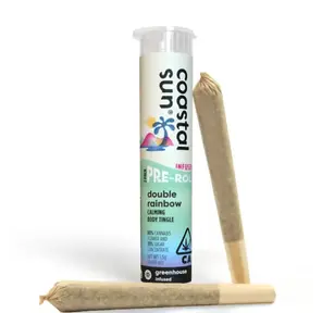 Coastal Sun - Double Rainbow 2pk Infused Preroll 1.5g