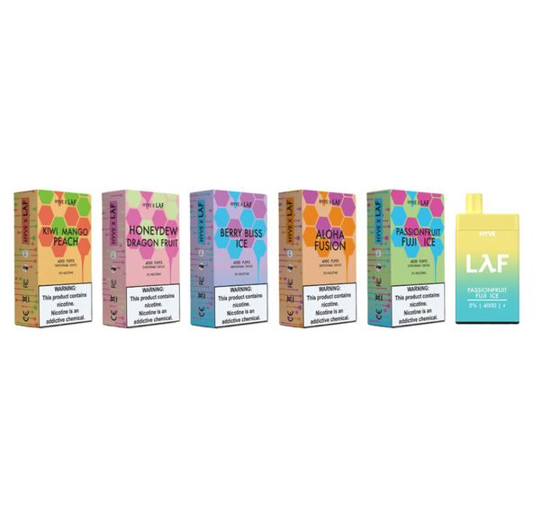 2.5% Hyve x Lyf Kiwi Mango Peach Disposable