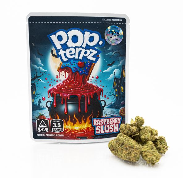 Pop Terpz- Raspberry Slush 3.5g (H)