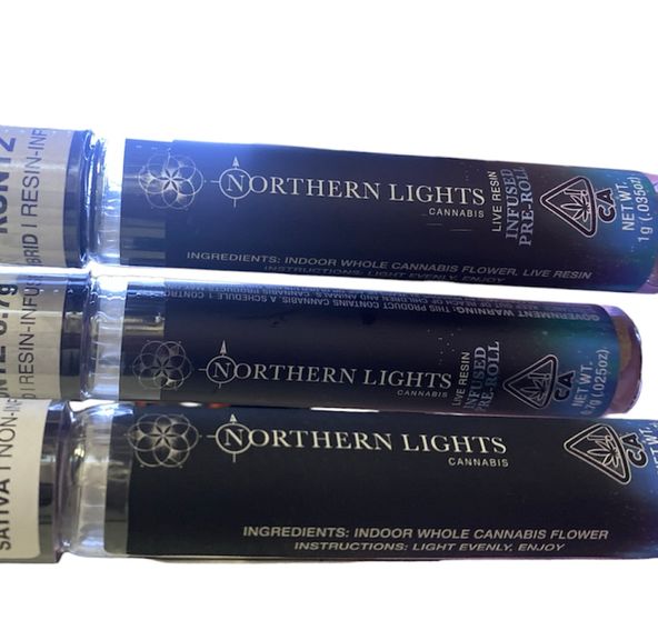 2. Northern Lights 1g Rosin Infused Pre Roll - Lemonade (S)