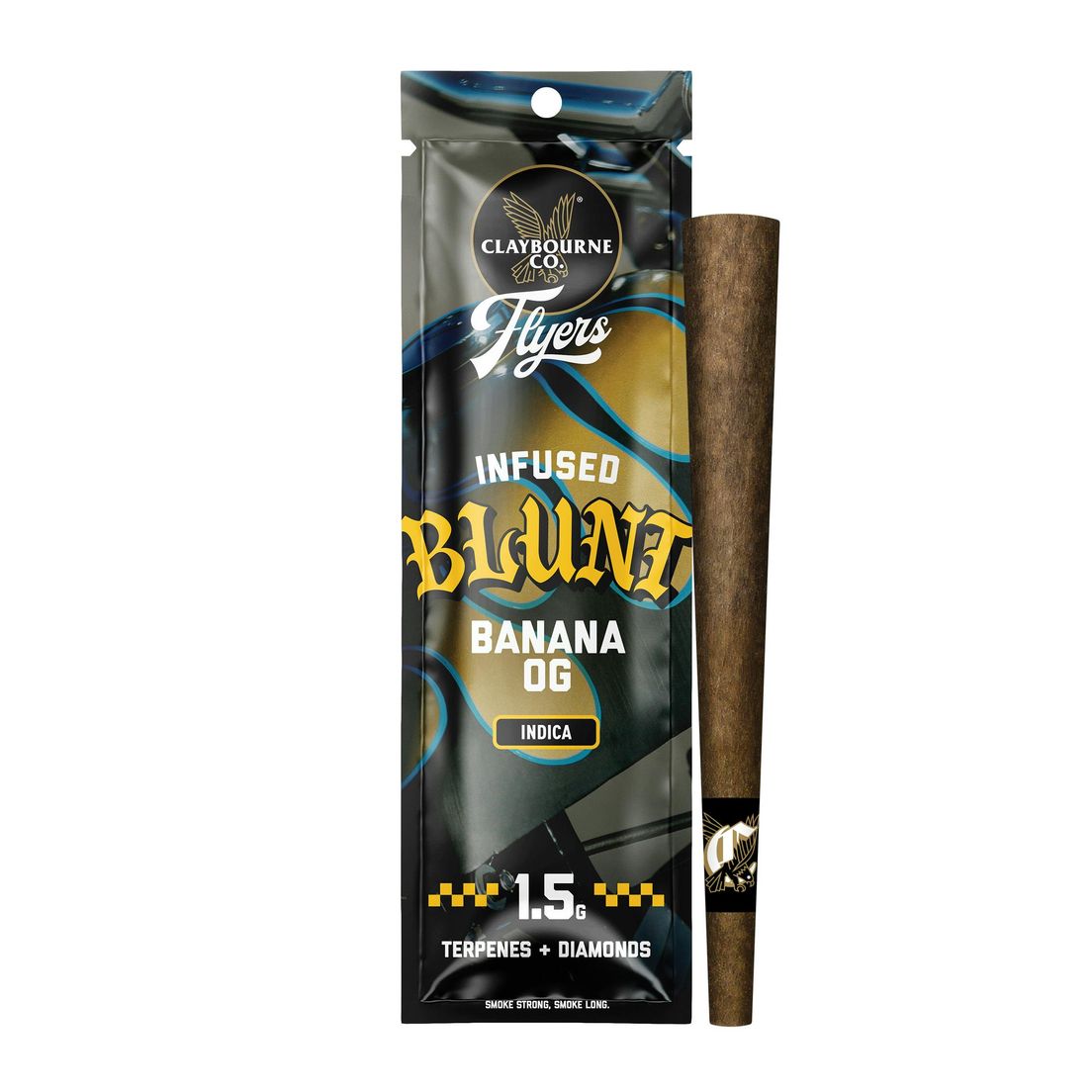 Claybourne Co. - Flyers Infused Blunt - 1.5g - Banana OG