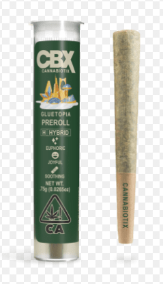 CANNABIOTIX GLUETOPIA 0.75G PRE-ROLL HYBRID