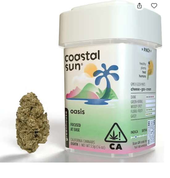 Coastal Sun - Oasis - 3.5 Grams