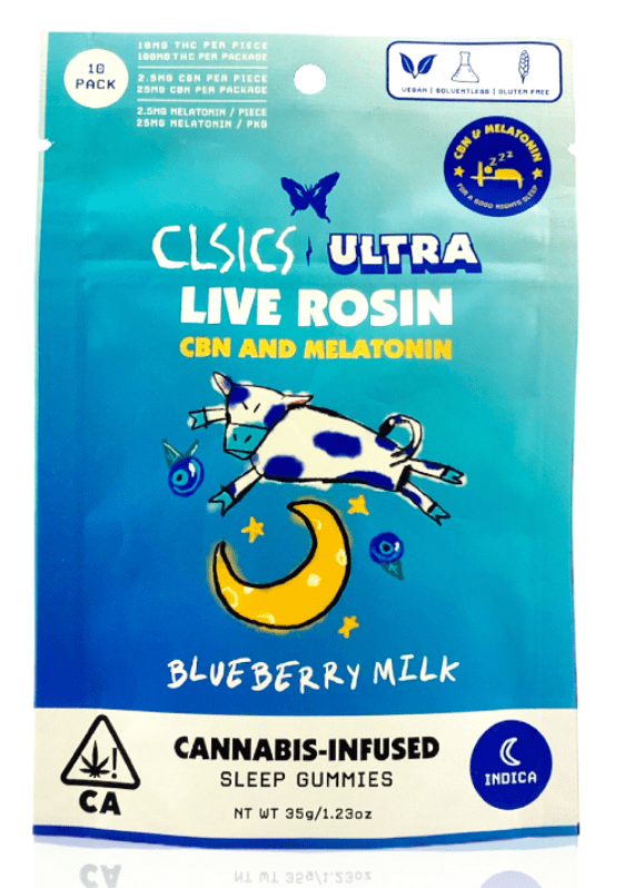 CLSICS GUMMIES LR - BLUEBERRY MILK