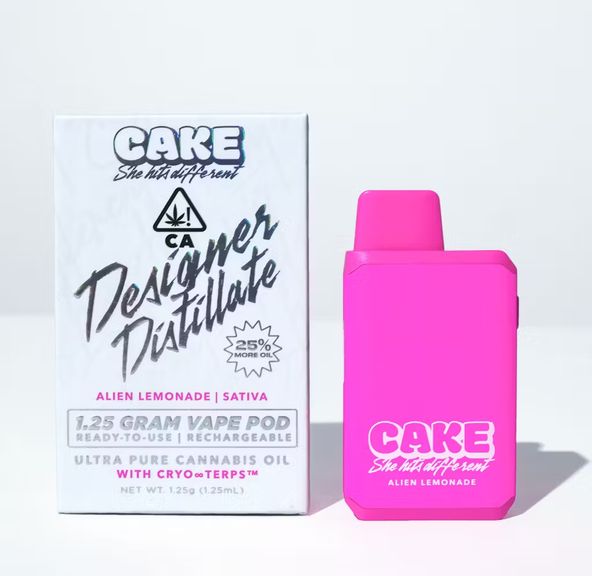 CAKE - Rechargeable - Alien Lemonade - 1.2G