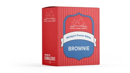 AU - Detroit Fudge Company - Brownie - 100mg