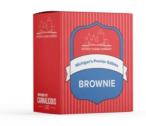 AU - Detroit Fudge Company - Brownie - 100mg