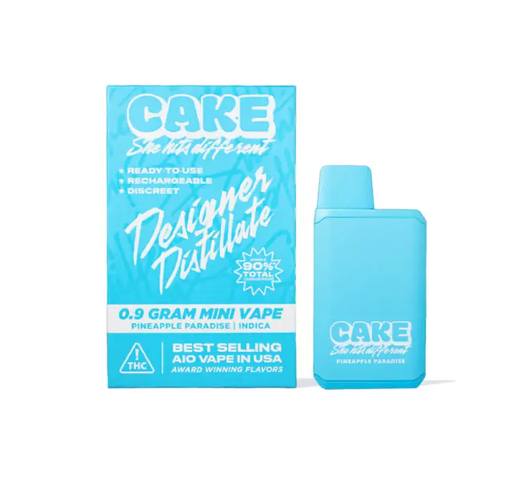 Cake - Pineapple Paradise Designer Distillate AIO Vape 1.25g