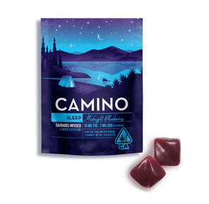 Camino Trial Pack Gummies Midnight Blueberry 10mg THC / 2mg CBN