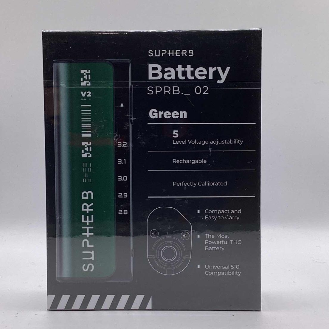 Supherb Battery - Green - SPRB 02