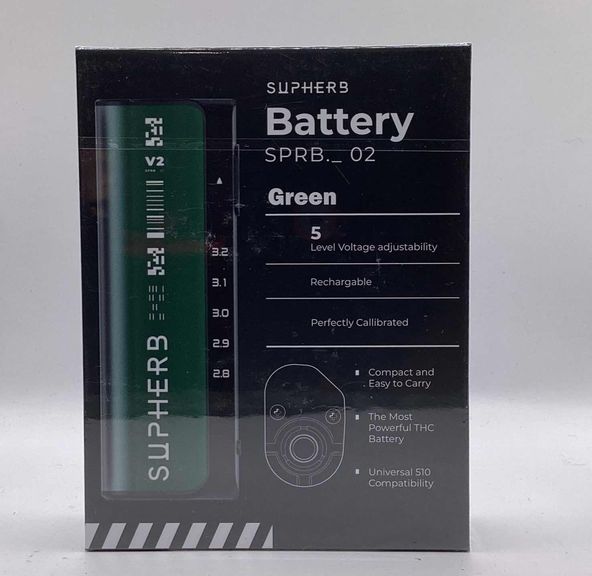 Supherb Battery - Green - SPRB 02