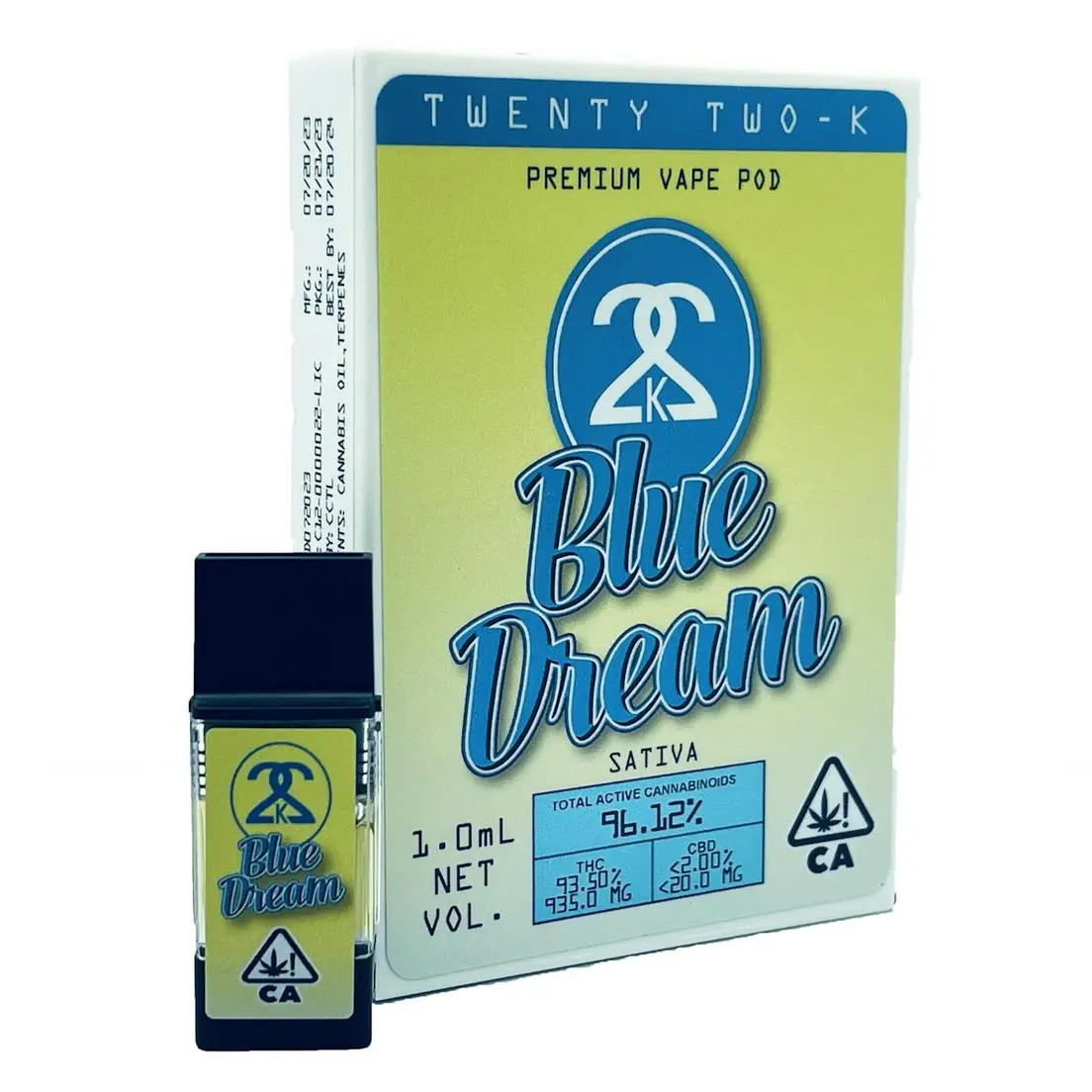 22K - Blue Dream Pod - 1g