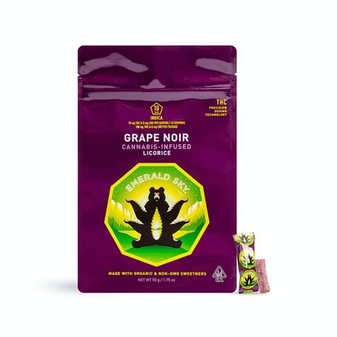 Emerald Sky - Edible - Grape Noir Licorice - 100mg