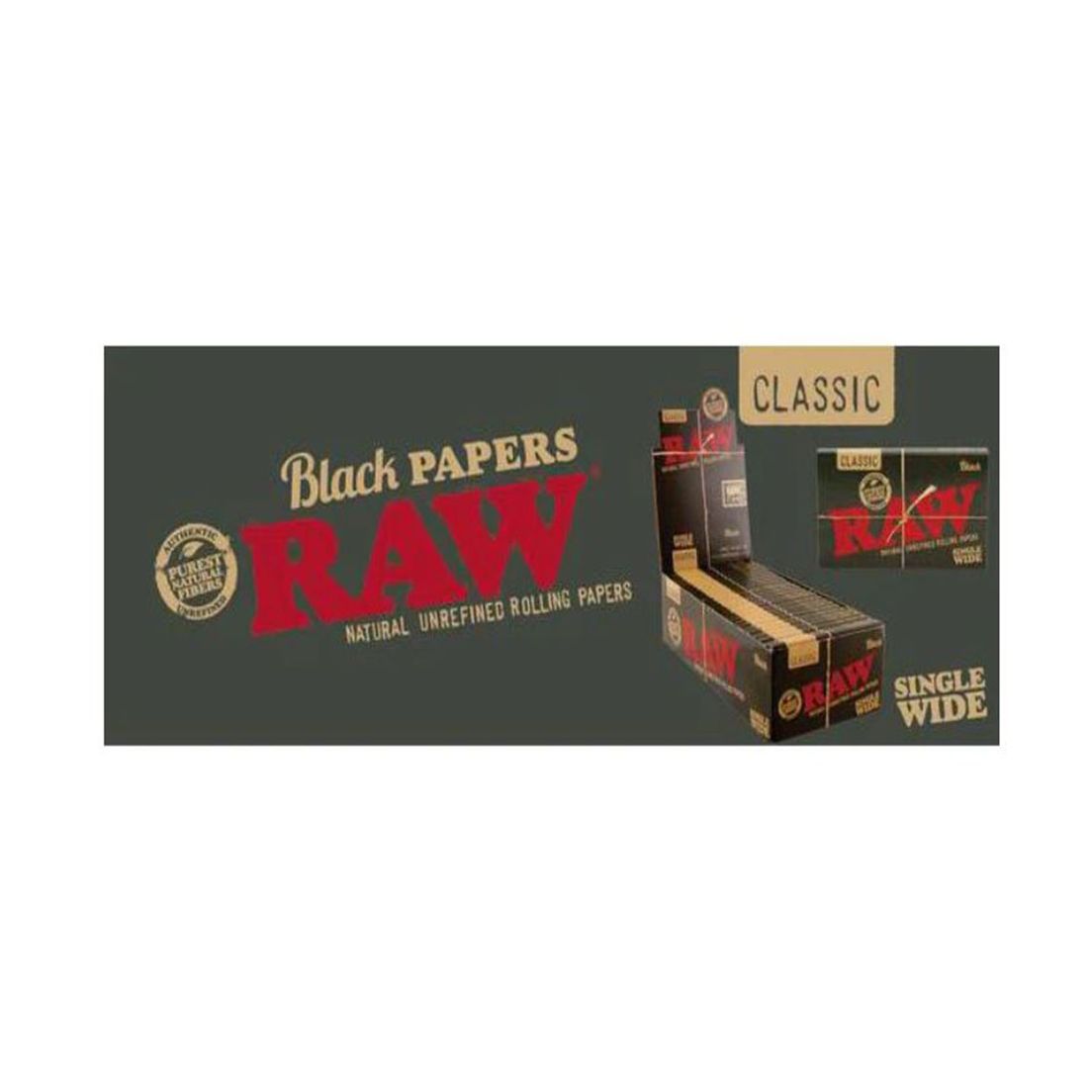 BNB|Raw Black KING Rolling Papers