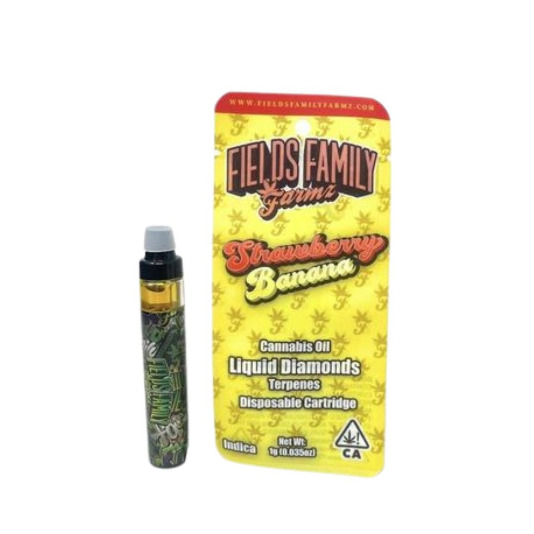 Fields Family Farmz AIO Vape Strawberry Banana 1g
