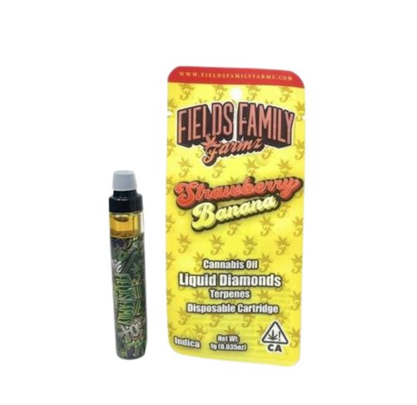Fields Family Farmz AIO Vape Strawberry Banana 1g
