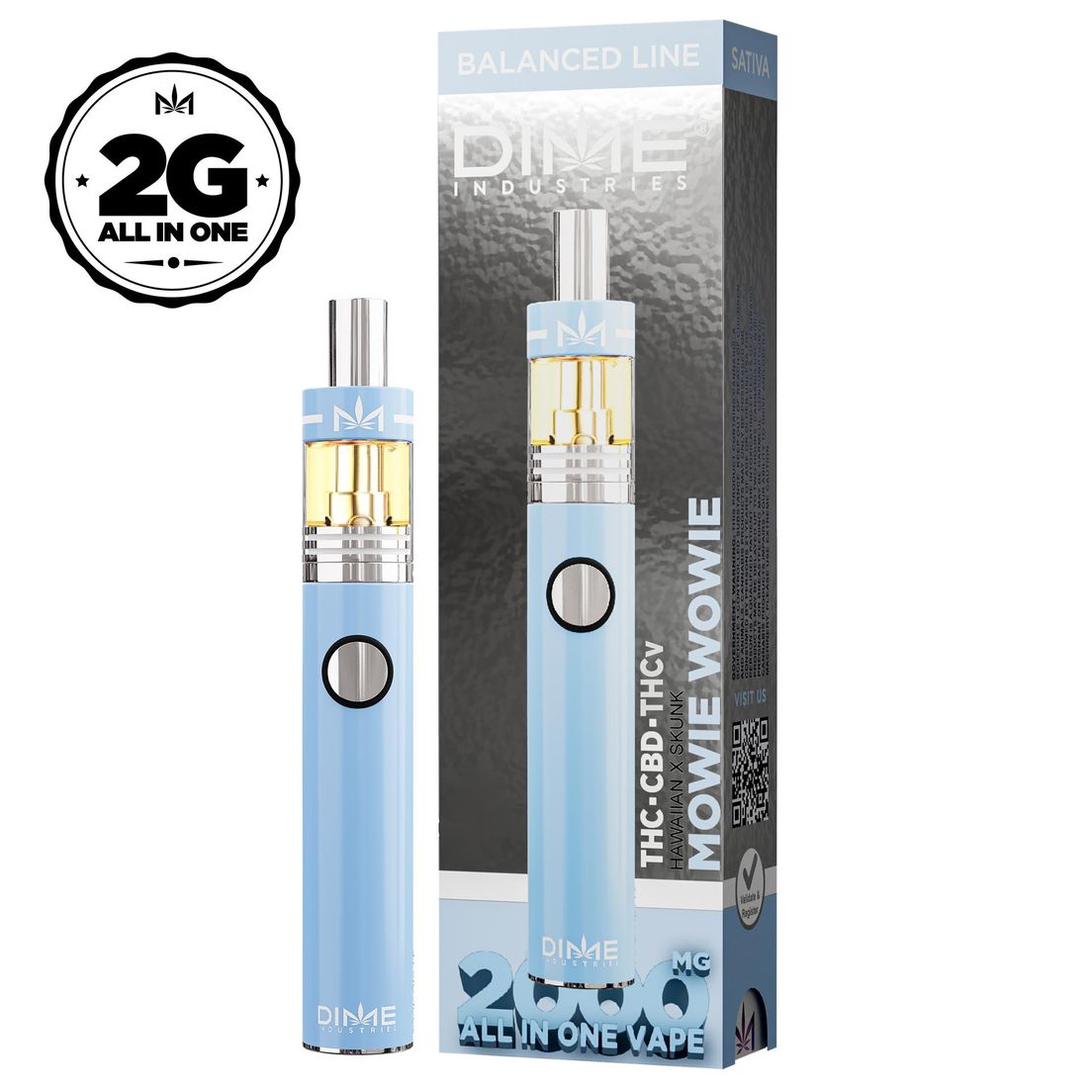 DIME MOWIE WOWIE DISPOSABLE 2G
