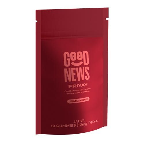 Good News Friyay Watermelon 10mg Gummy