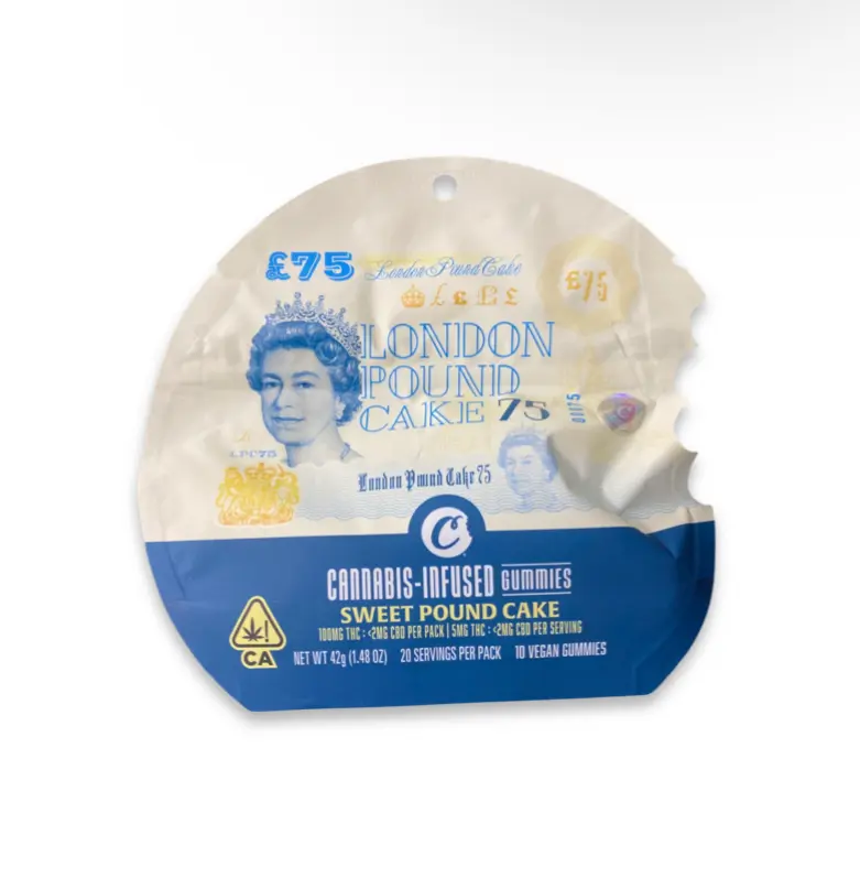 Cookies Gummies 100mg - London Pound Cake