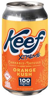 Keef - 100mg Soda (Orange Kush)