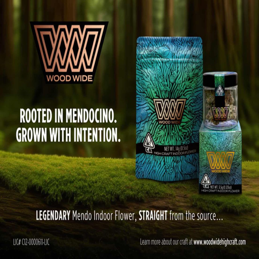 Wood Wide - 14g Flower Smalls (GSC)