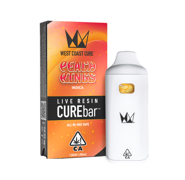 West Coast Cure - Peach Ringz - AIO 1g