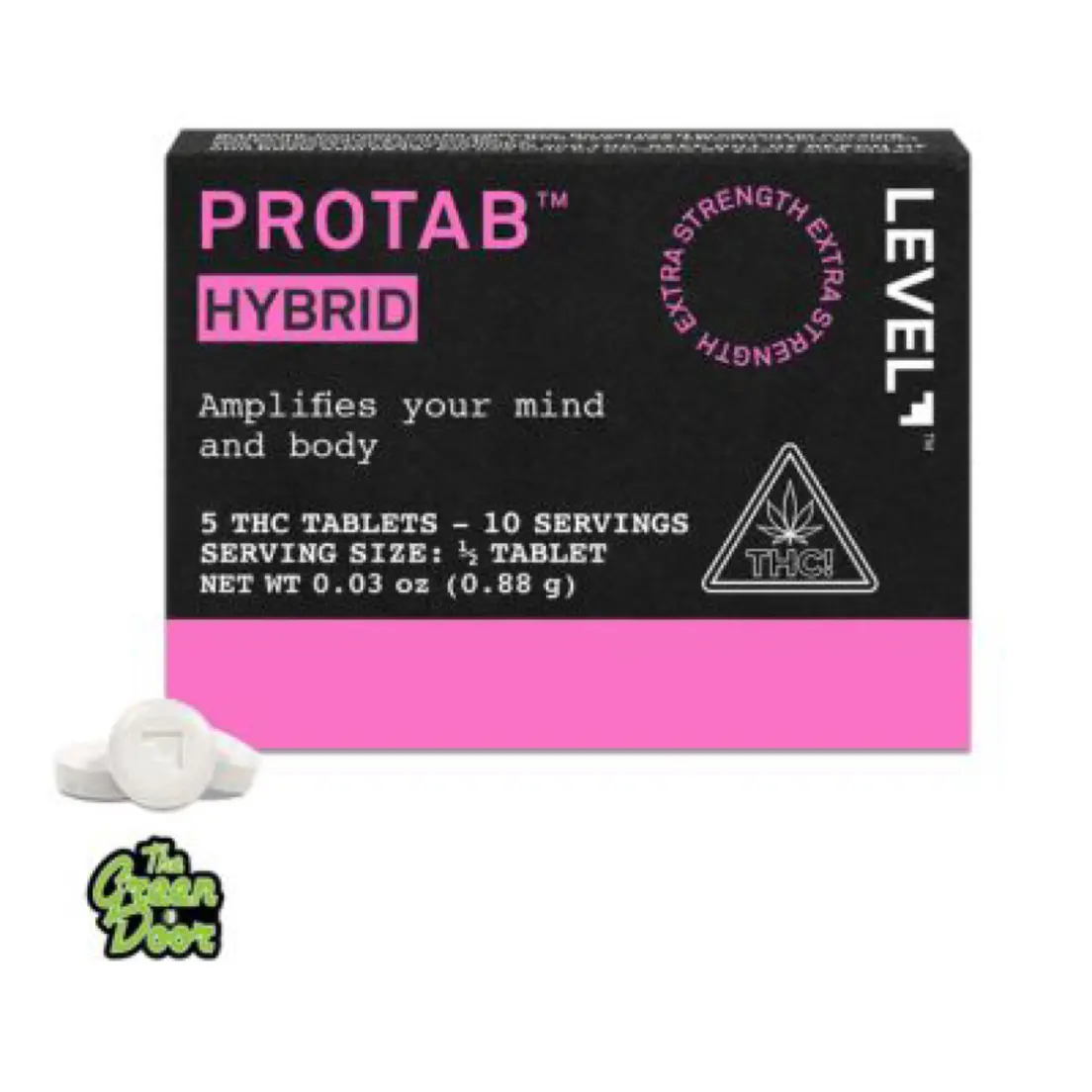 LEVEL - PROTAB HYBRID - 10pk (26mg THC ea)